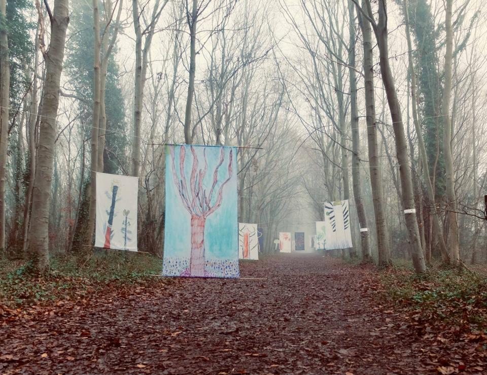 As part of artist Lilah Fowler's research for the artwork at the Meadows, she collaborated with Cambridge Curiosity and Imagination and local schools to explore the world wide web of fungi beneath our feet