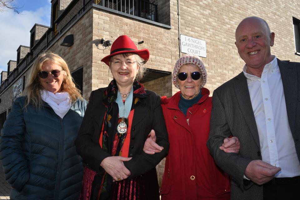 The naming of Nigel Gawthrope Court